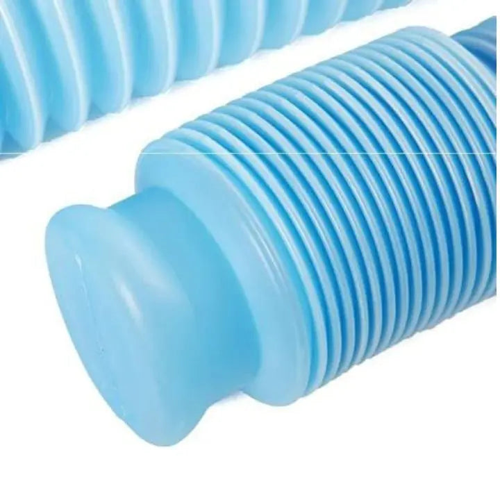 Urinol masculino expansível de 750 ml — painel azul estanque e seguro, sem BPA