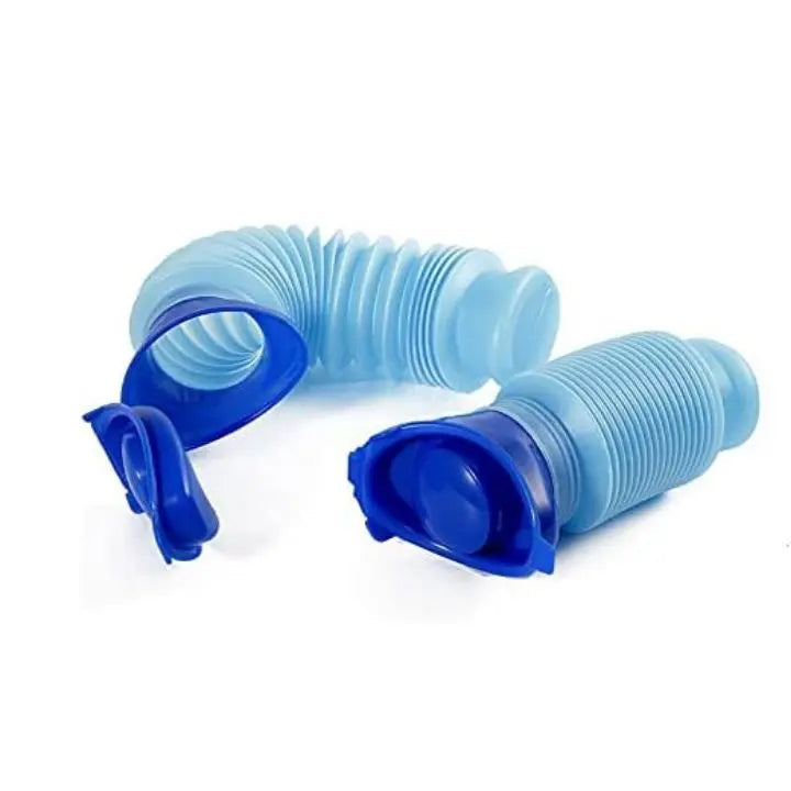 Urinol masculino expansível de 750 ml — painel azul estanque e seguro, sem BPA