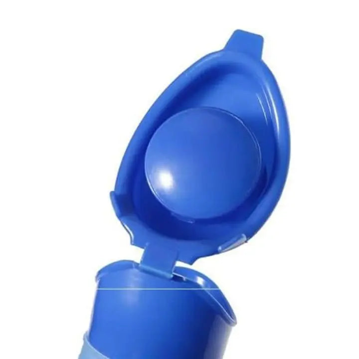 Urinol masculino expansível de 750 ml — painel azul estanque e seguro, sem BPA