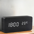 Naturalny budzik LED Harmony z wyświetlaczem klimatu | livraina