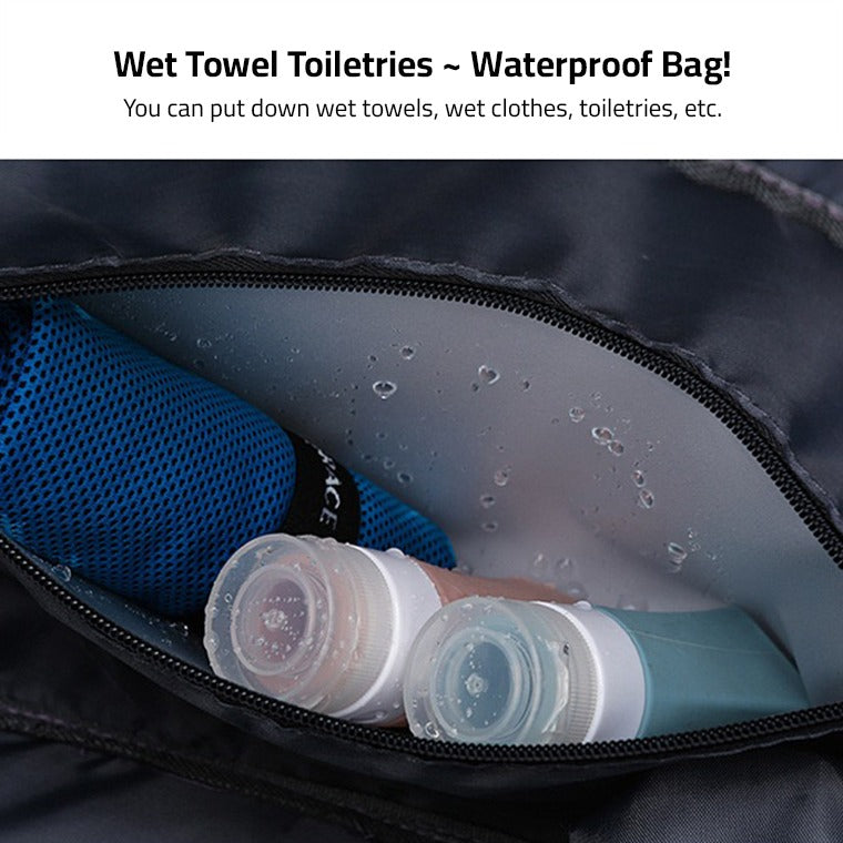 Travel Duffle Bag — Multiple Pockets, Shoe Compartment