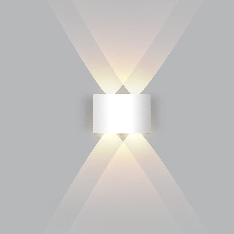 Kültéri fali lámpa — vízálló LED, energiatakarékos alumíniumház