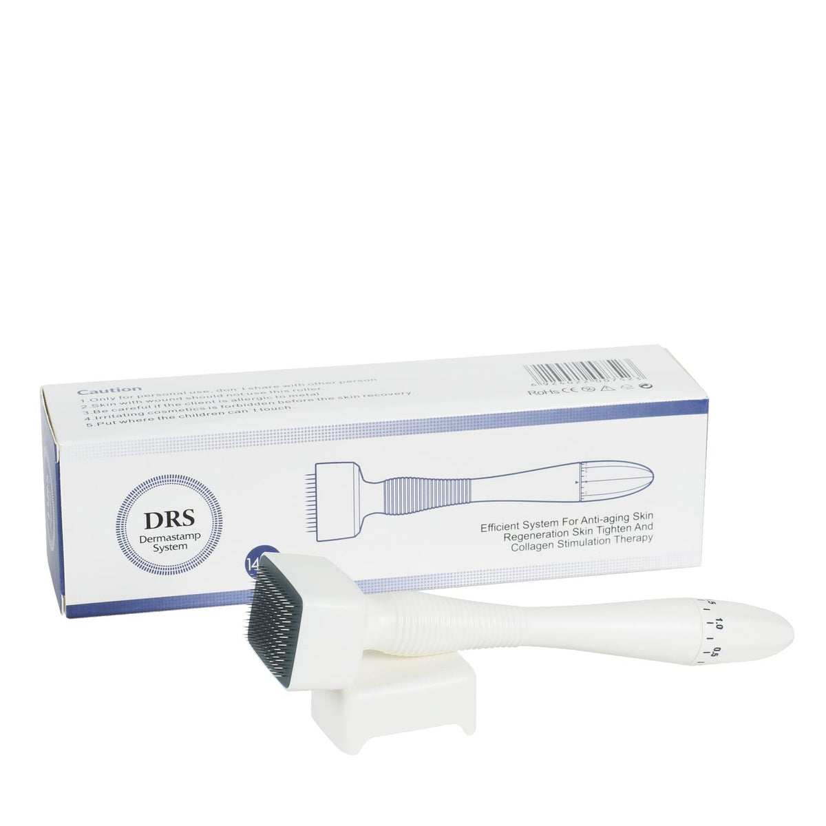 Ρυθμιζόμενο Derma Roller Stamp μικροβελονισμού 140 NovaDerm