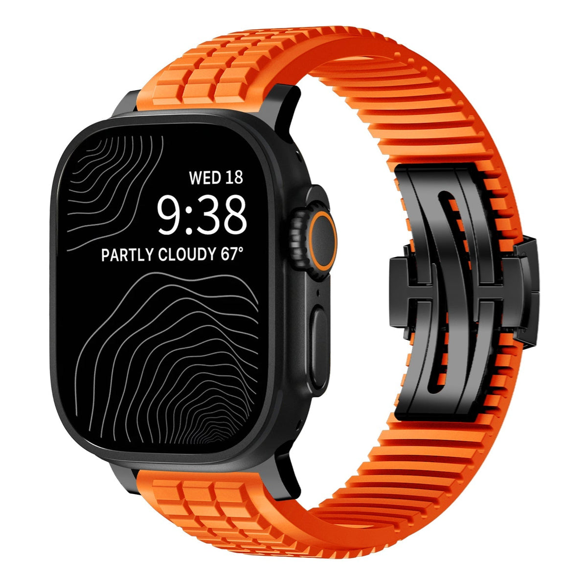 Nova Modern-band, uppgraderad version — kompatibelt med Apple Watch