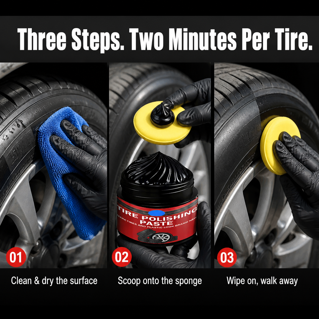 ObsediaBlack | Restore Dull Tires to Rich, Freshly-Detailed Black in Minutes | livraina