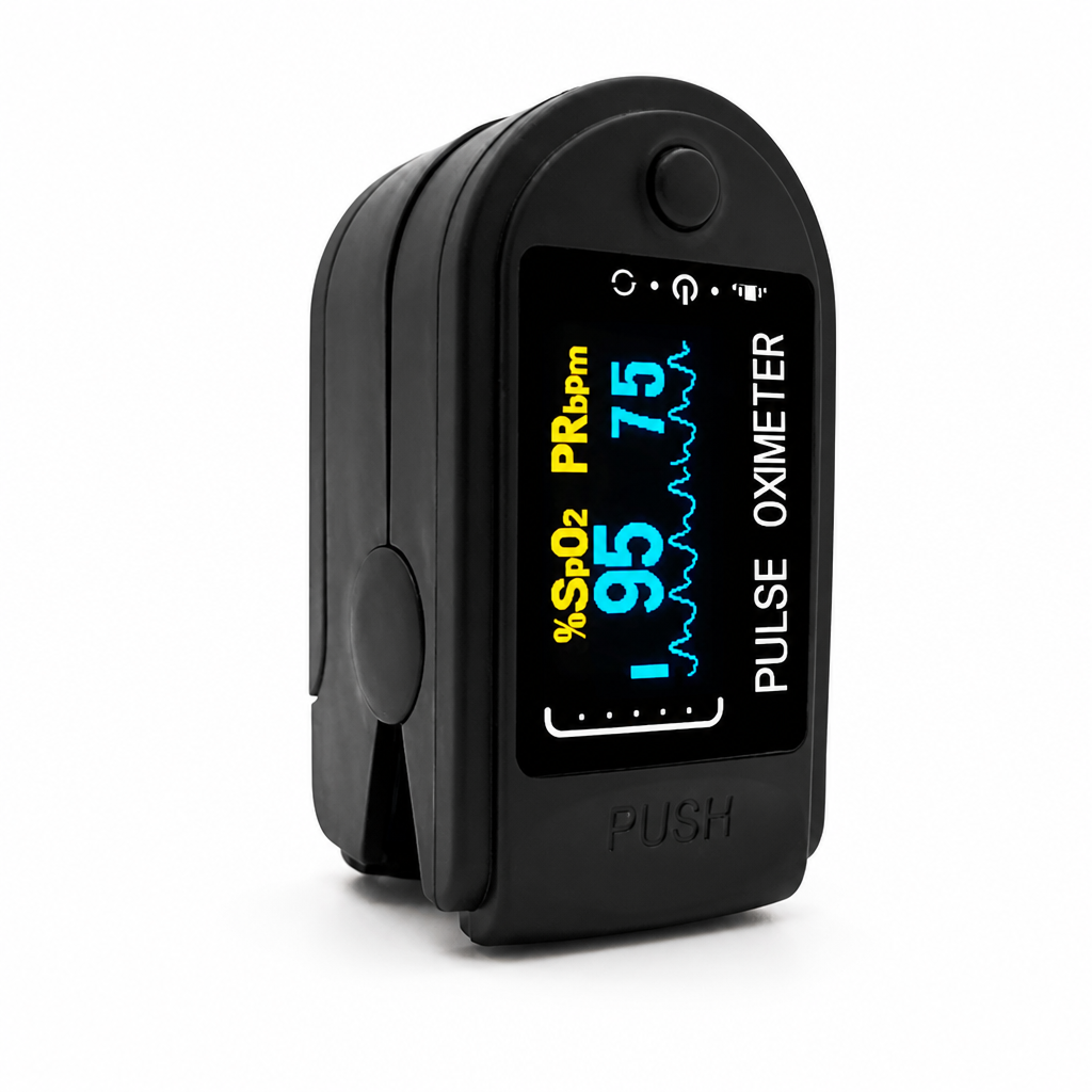 Non-Invasive LED Finger Pulse Oximeter | livraina