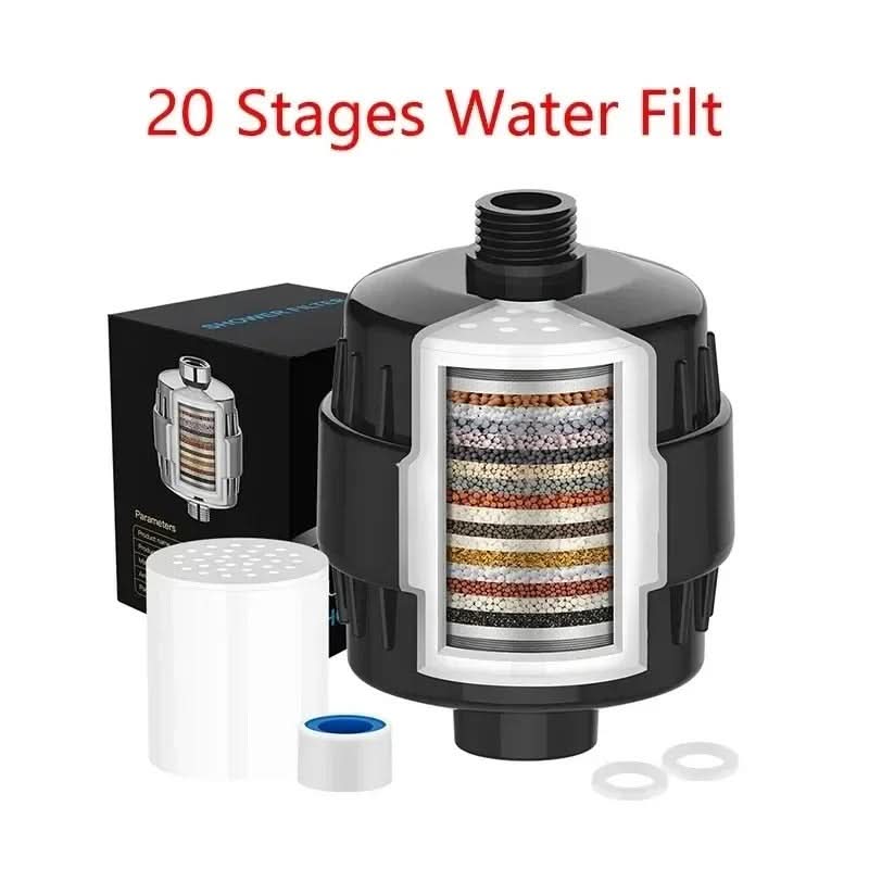 Multi-Stage Shower Water Filtration System | livraina