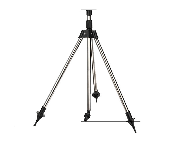 AquaPulse Aspersor de riego giratorio — cobertura ajustable de 360°