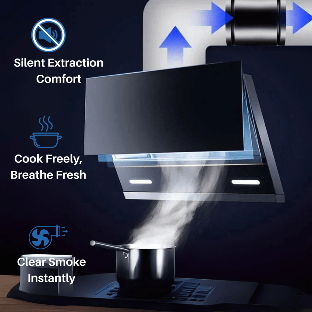 VentGlow مروحة شفط هادئة — تدفق هواء قوي وهواء منعش