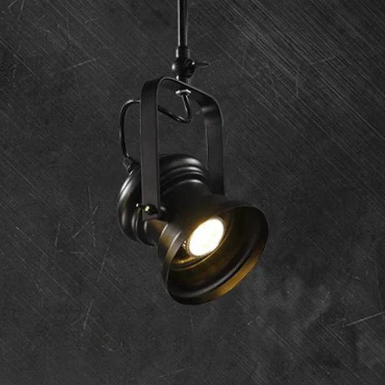 Industriell svart LED-taklampe | livraina