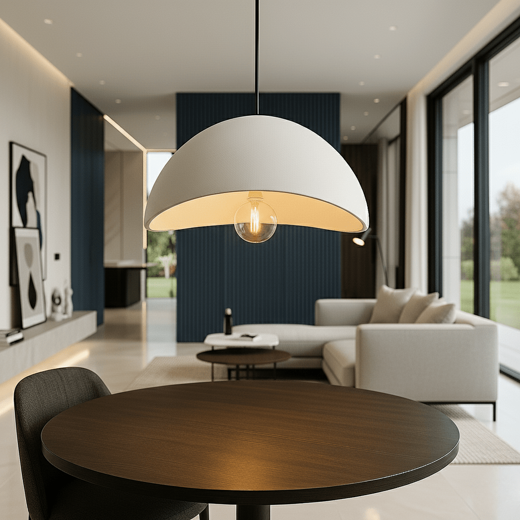 Suspension Aurelia Glow — Éclairage chaleureux réglable