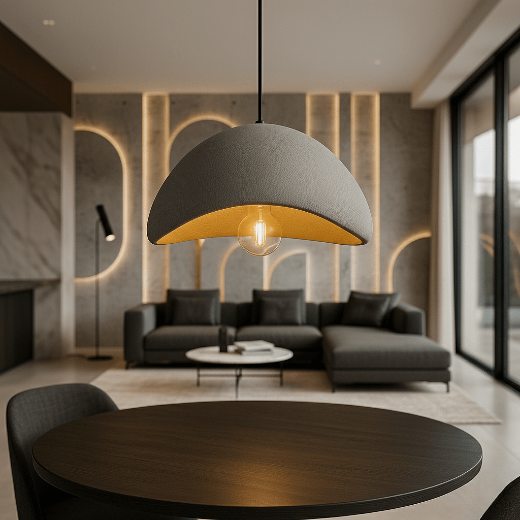 Suspension Aurelia Glow — Éclairage chaleureux réglable