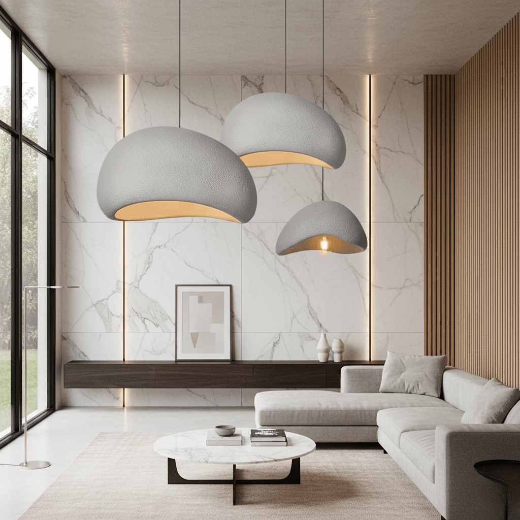 Suspension Aurelia Glow — Éclairage chaleureux réglable