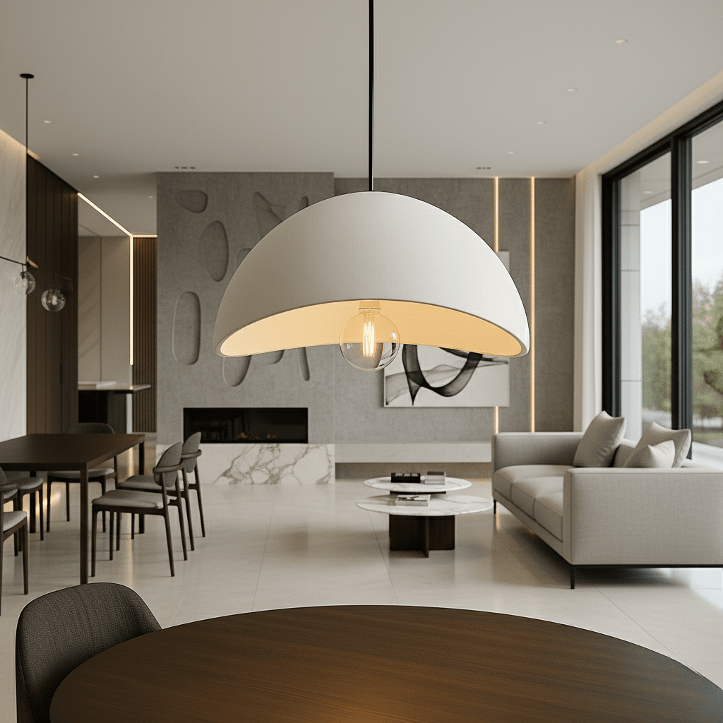 Suspension Aurelia Glow — Éclairage chaleureux réglable