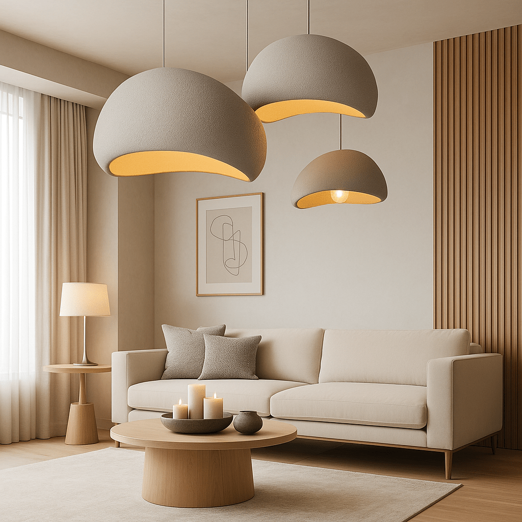 Suspension Aurelia Glow — Éclairage chaleureux réglable