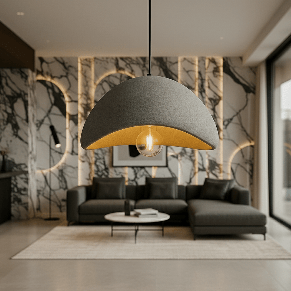 Suspension Aurelia Glow — Éclairage chaleureux réglable