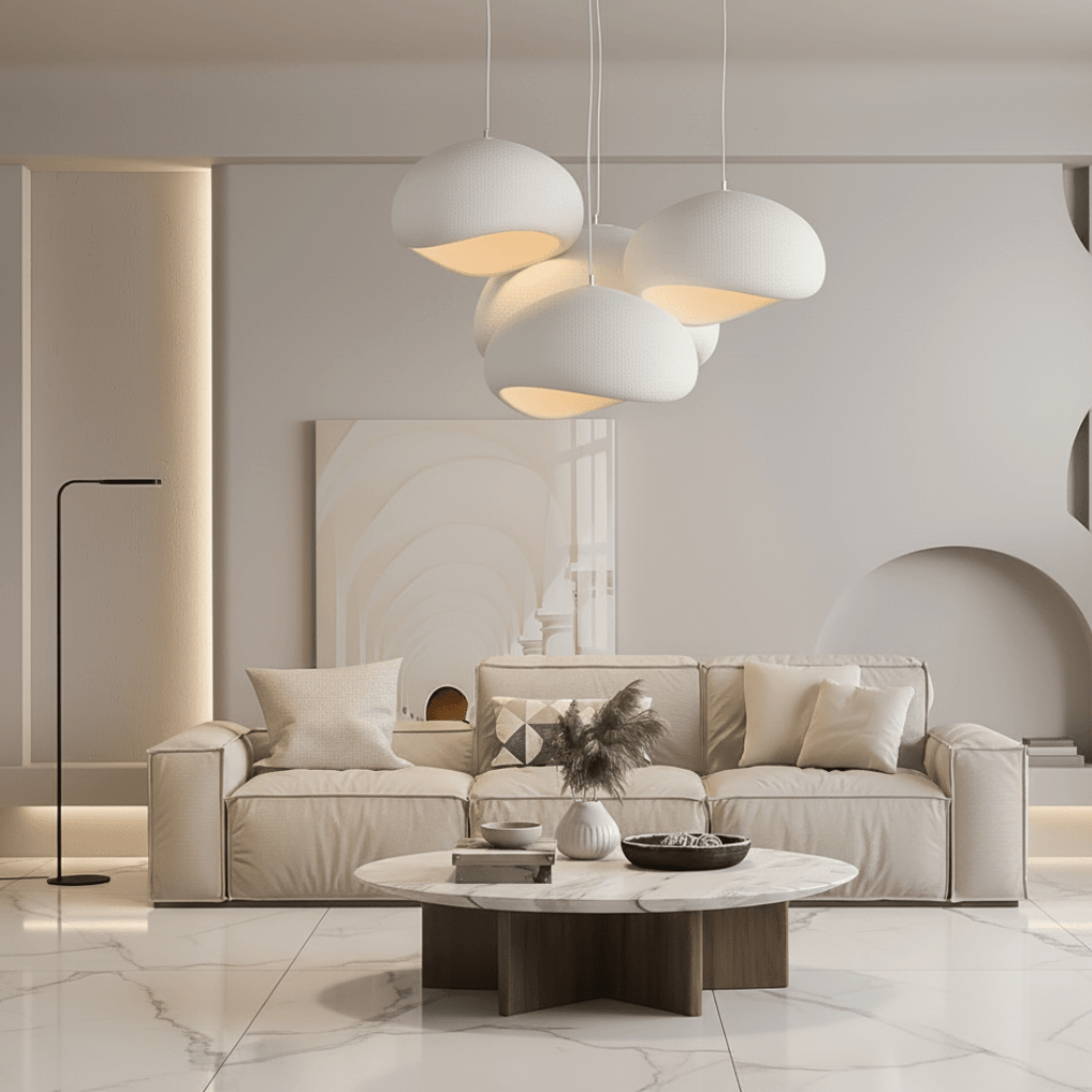 Suspension Aurelia Glow — Éclairage chaleureux réglable
