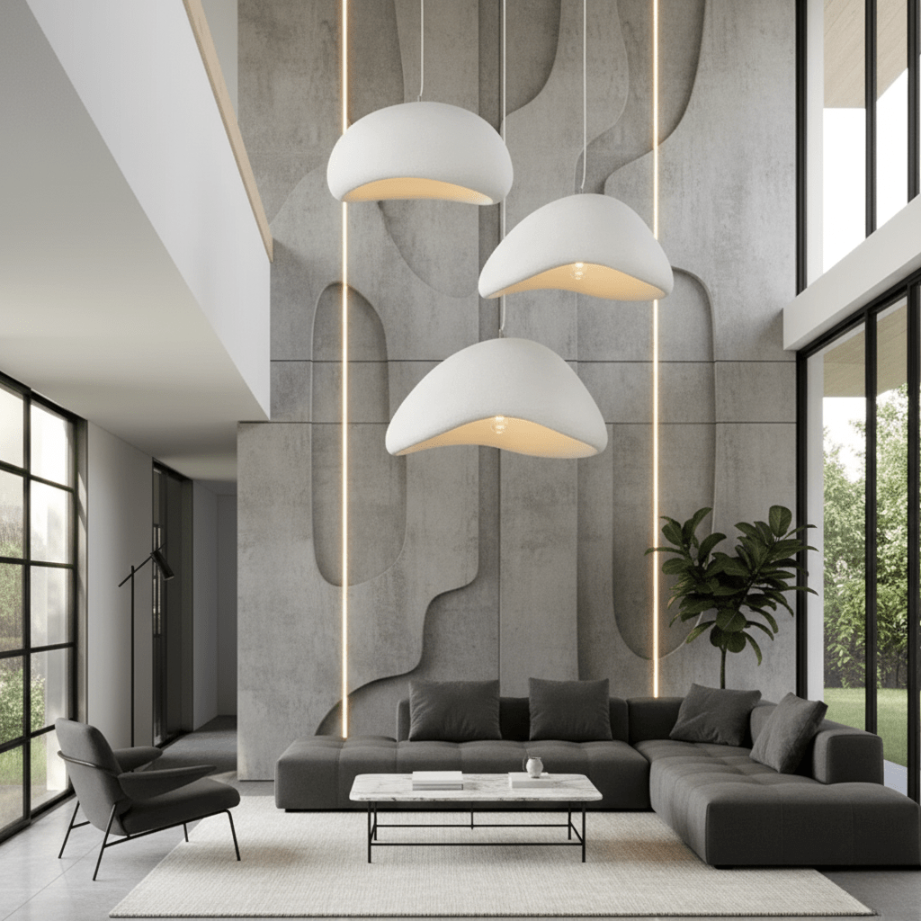 Suspension Aurelia Glow — Éclairage chaleureux réglable