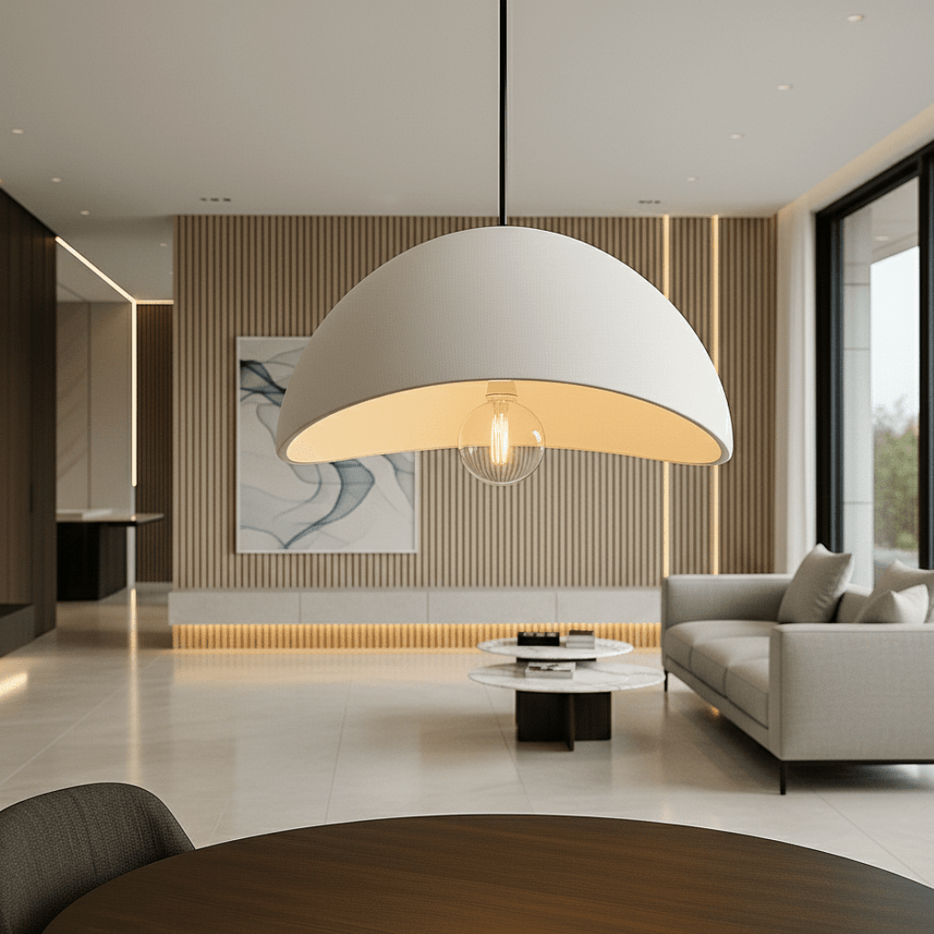 Suspension Aurelia Glow — Éclairage chaleureux réglable