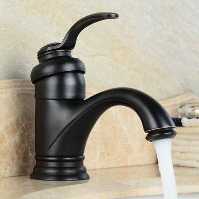 Miscelatore antico in ottone per lavabo da bagno — rubinetto per lavabo per impieghi gravosi