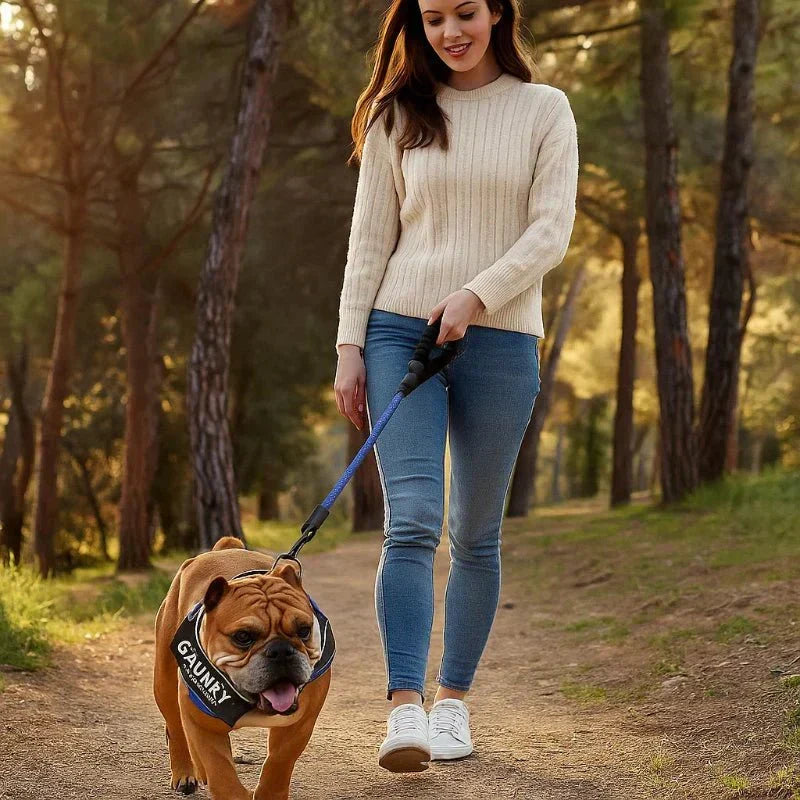 Pettorina personalizzabile per cani PawGuard — Etichetta per contatti personalizzata, comfort per tutto il giorno