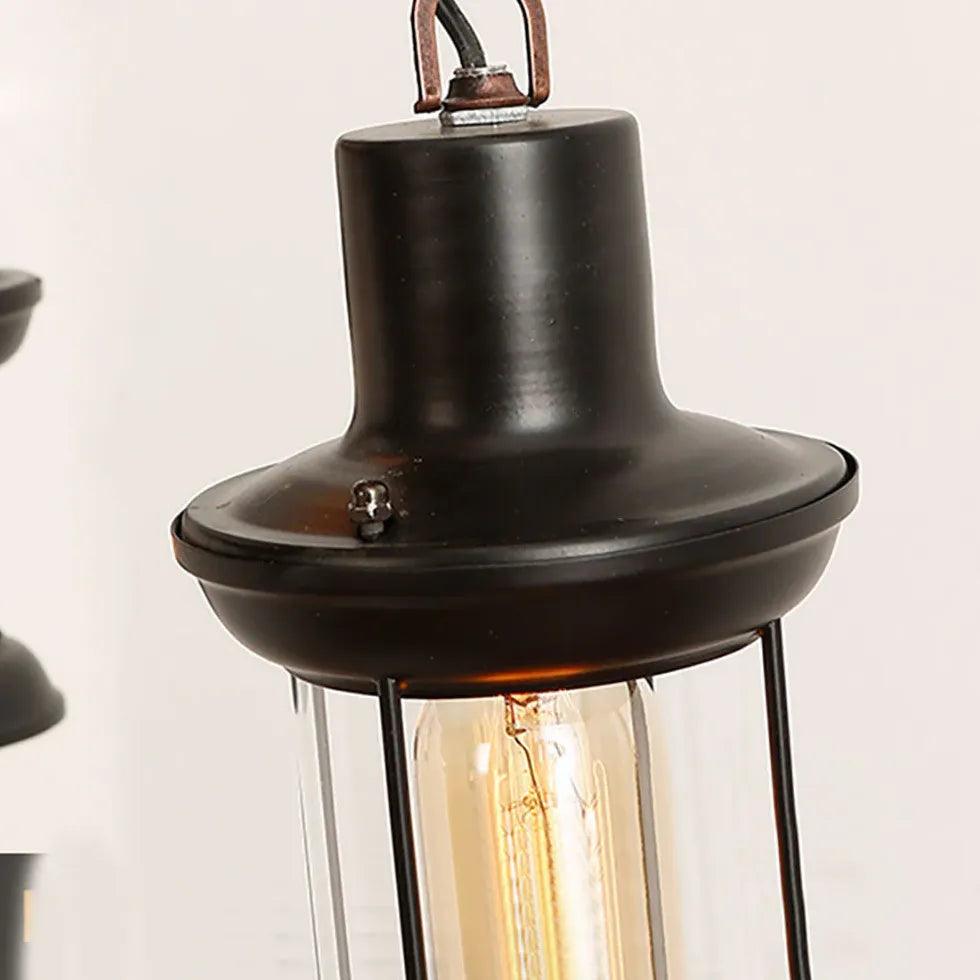 Candelabru american vintage din lemn vechi | livraina