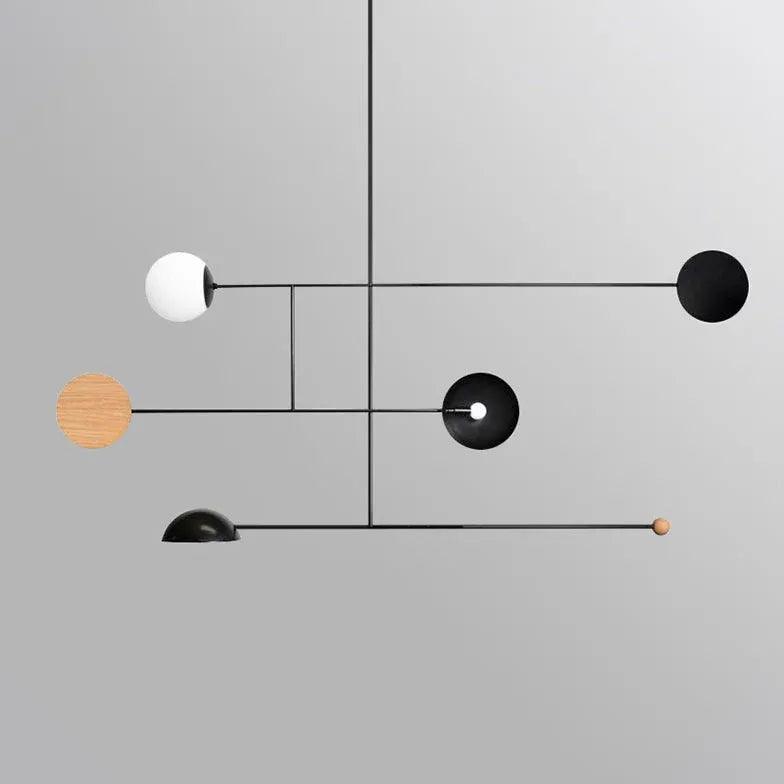 Moderne lineære pendellamper med grendesign | livraina