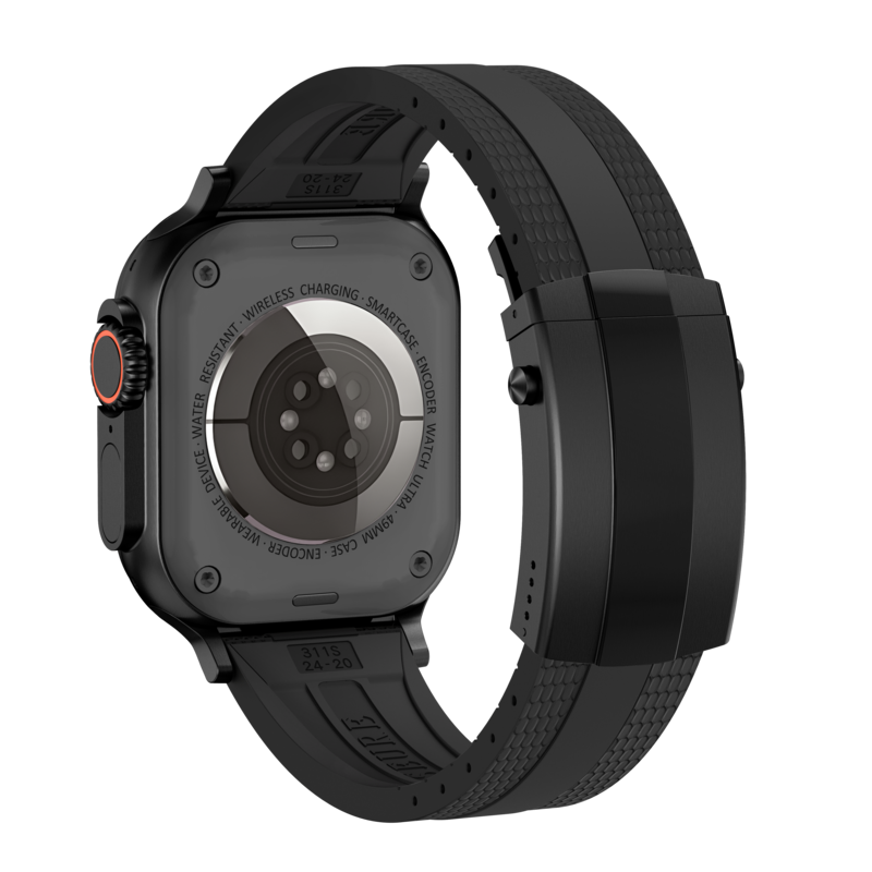 Cinturino Apple Watch Ocean Luxe — Chiusura pieghevole, tonalità marine