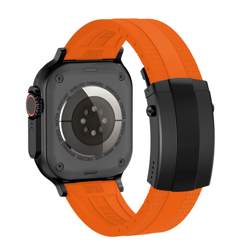 Cinturino Apple Watch Ocean Luxe — Chiusura pieghevole, tonalità marine