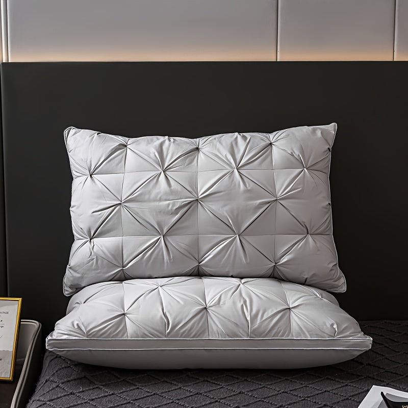 Almohada de calidad hotelera SleepSilk — Acolchado mullido y soporte específico para el cuello