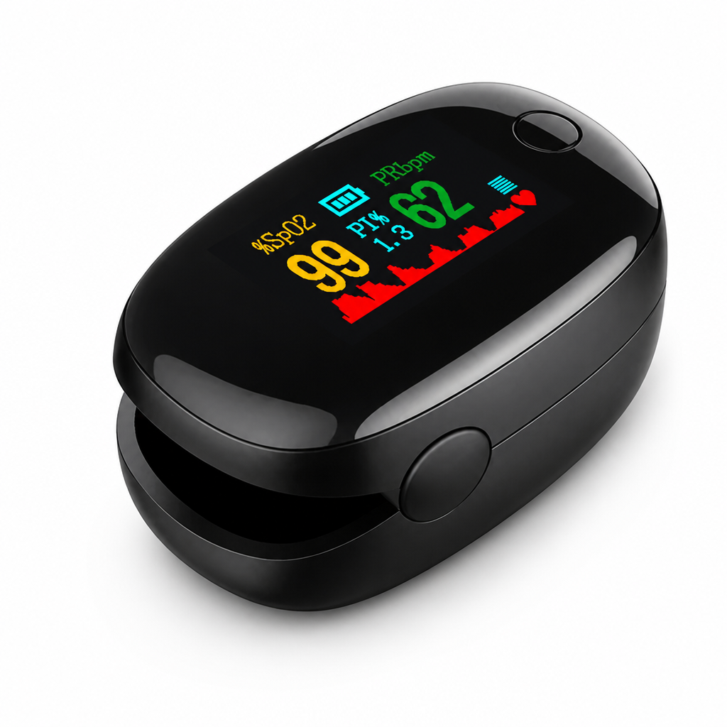 Non-Invasive LED Finger Pulse Oximeter | livraina