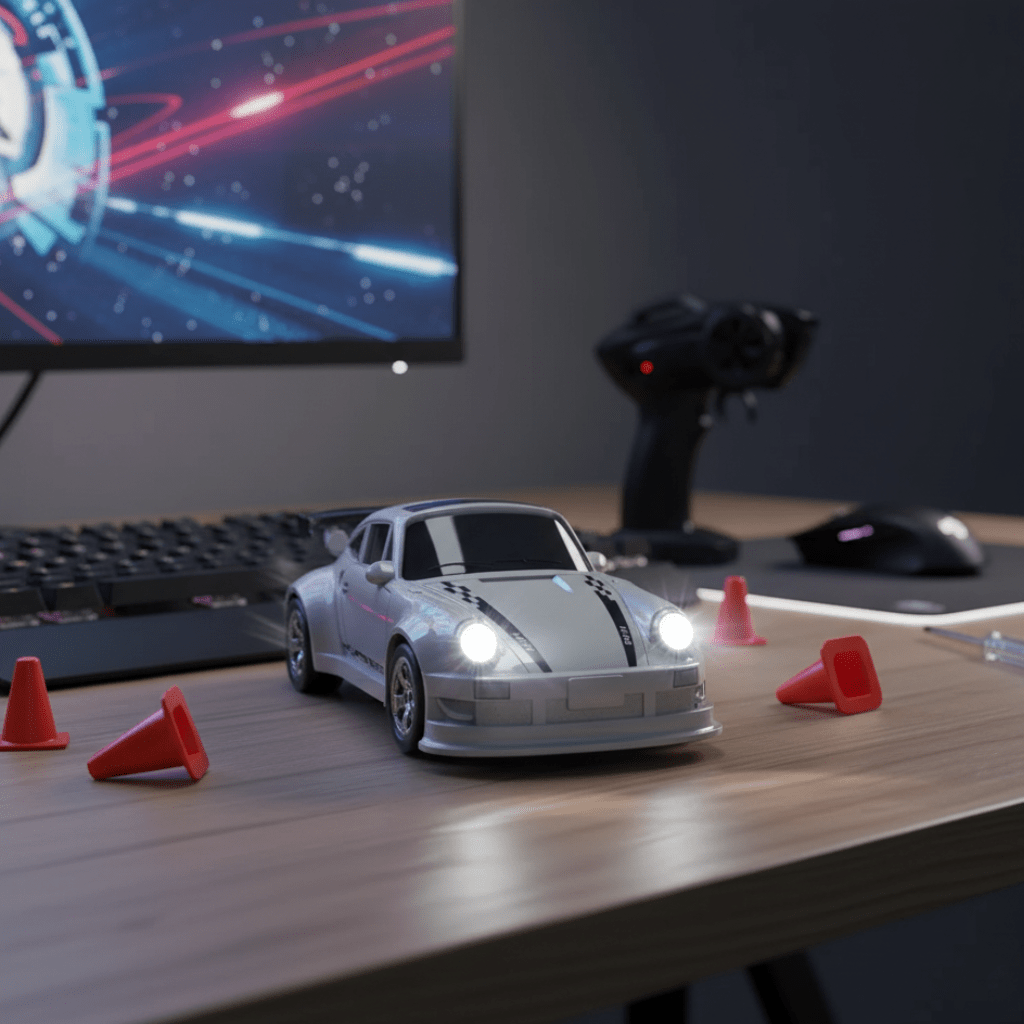 GlideSpark 1:64 Scale RC Drift Car — Precision Remote Control