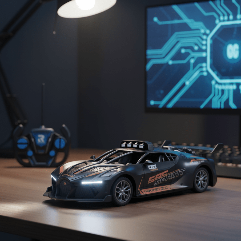 NovaDrift Sprint 1/18 RC Drift Car — Easy Control for Kids