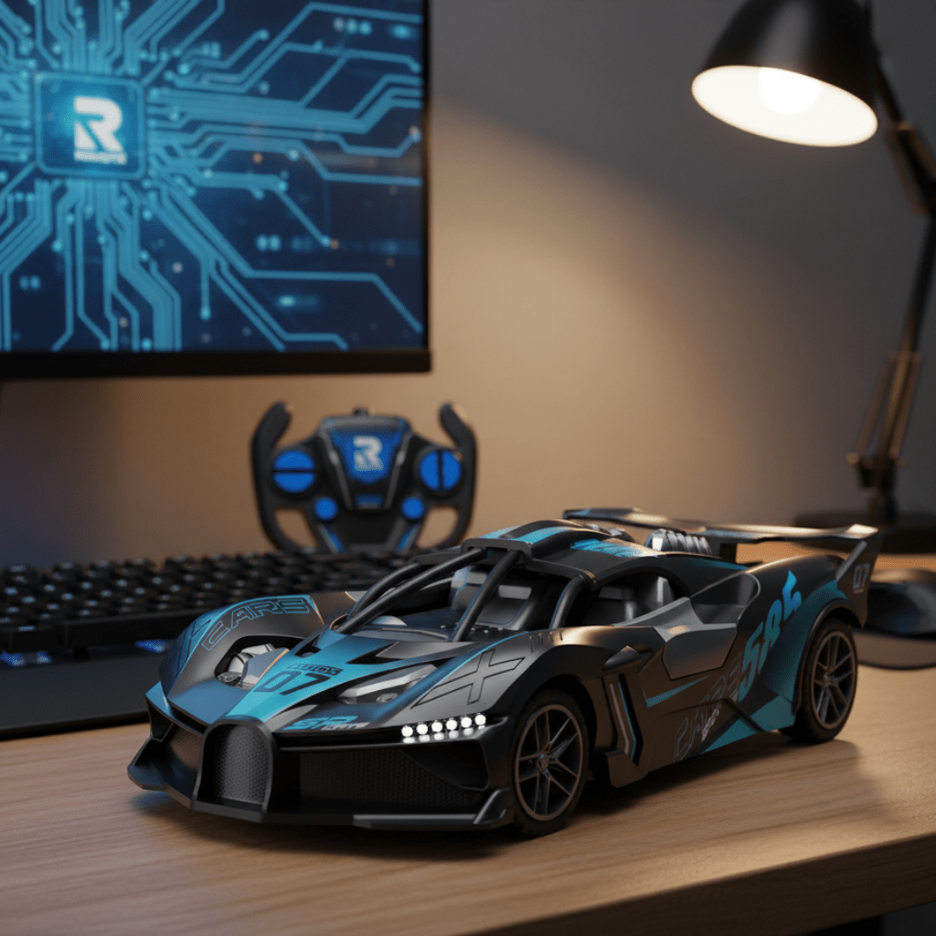 NovaDrift Sprint 1/18 RC Drift Car — Easy Control for Kids