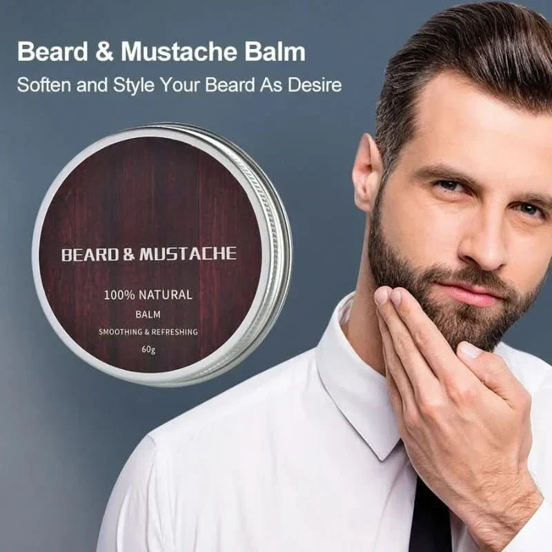 Σετ BeardVigor — Σύστημα ανάπτυξης και περιποίησης γενειάδας με μικρορολέτα
