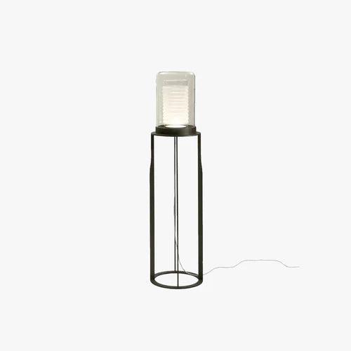 Moderní stojací lampa ze skla do obývacího pokoje | livraina