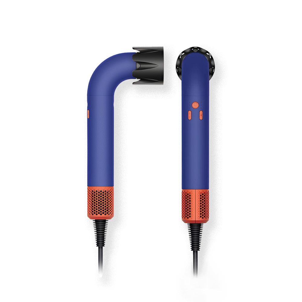 Secador compacto HairSonic Slim Pro — juego completo de accesorios