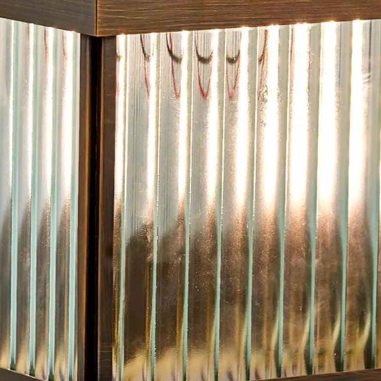 Waterdichte koperen solarzuil voor buiten | livraina