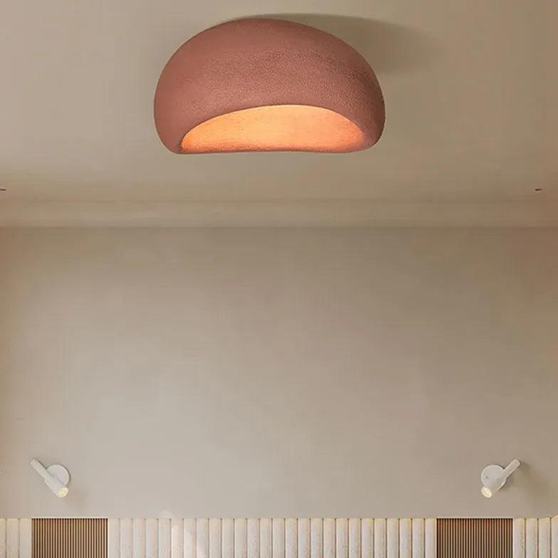 Kremfarget minimalistisk taklampe til soverommet | livraina