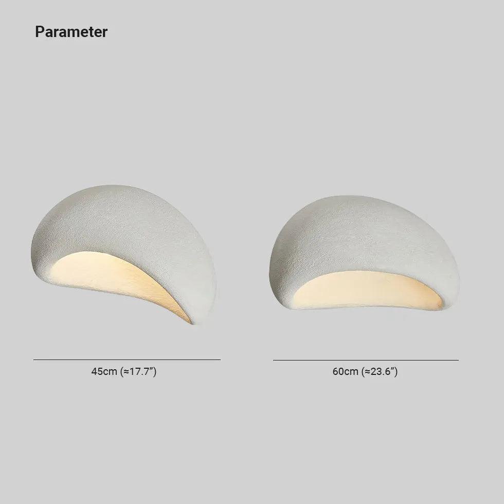 Kremfarget minimalistisk taklampe til soverommet | livraina