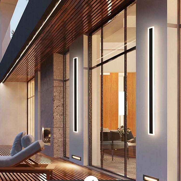 Luz de Parede LED Exterior Elegante e Moderna LumaNook — Design Elegante