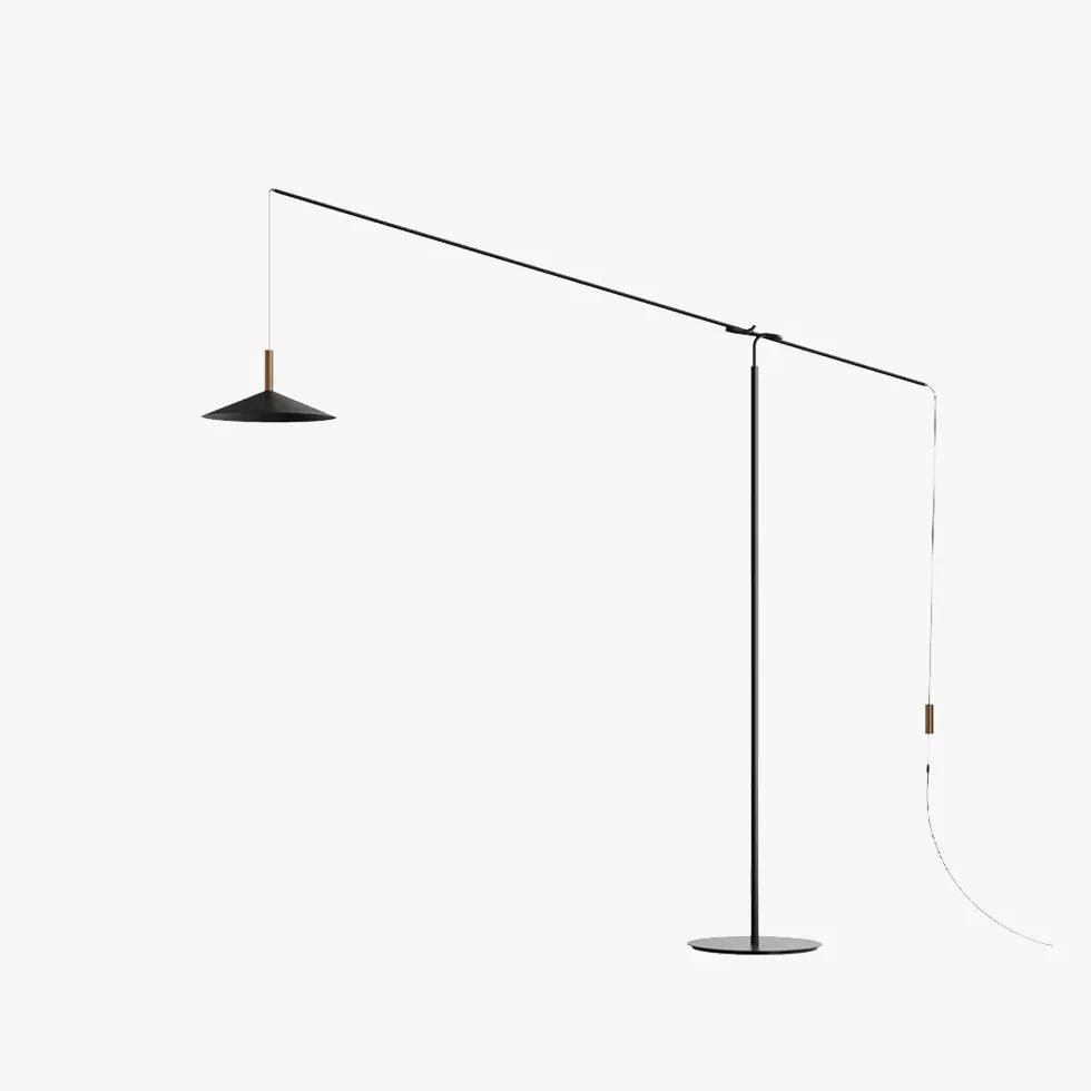 Lámpara de pie contemporánea ajustable para sala de estar | livraina