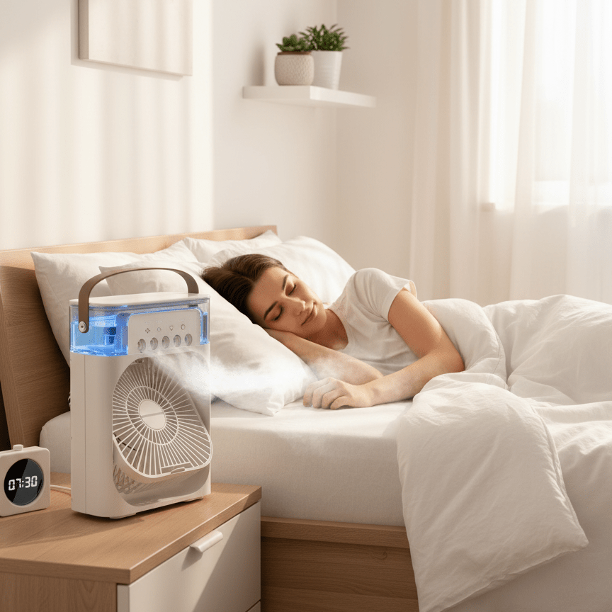 Μίνι εξατμιστικός ψύκτης CoolPod — Συμπαγής σχεδιασμός με εξαιρετικά αθόρυβη λειτουργία