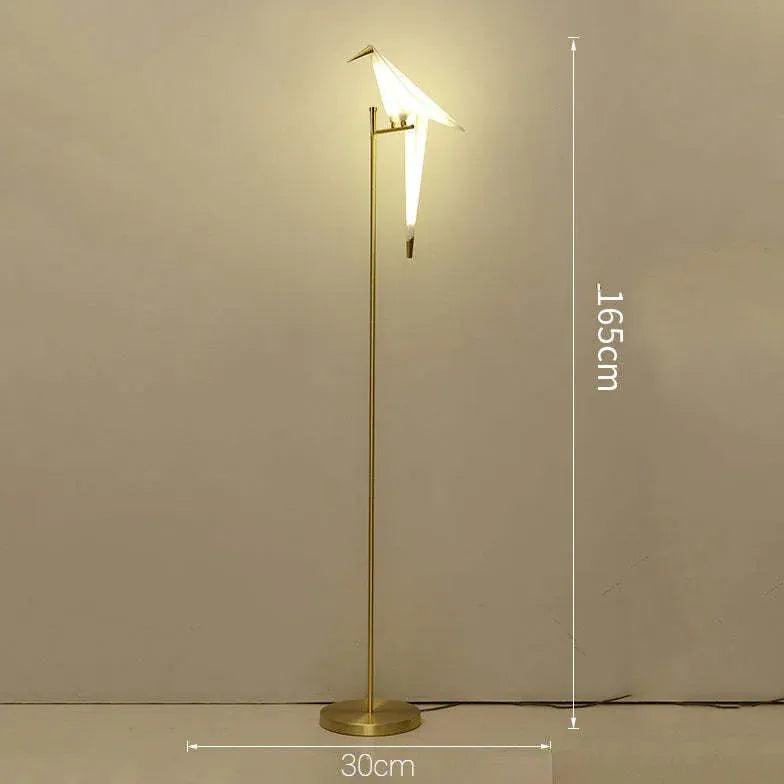 Lampadar modern cu design de cocor pentru sufragerie | livraina