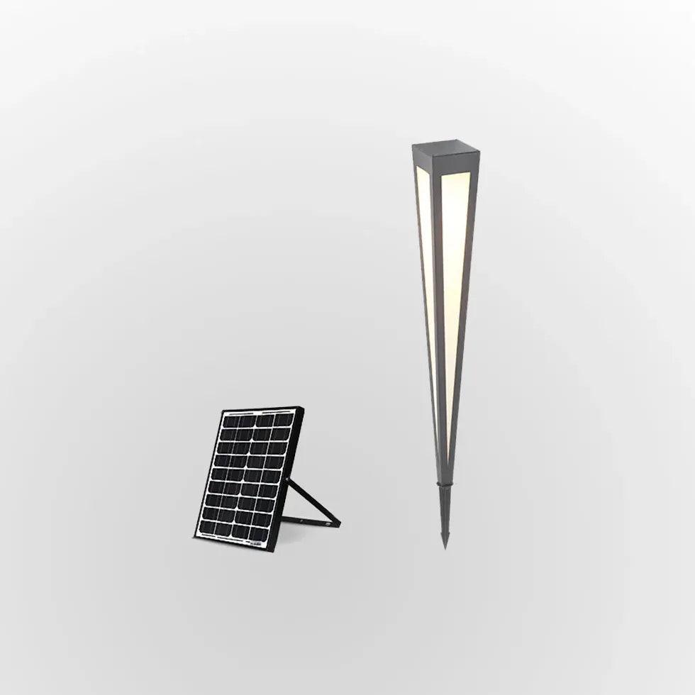 Kegelvormige waterdichte solartuinlamp | livraina