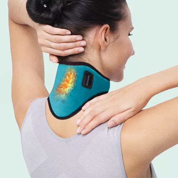 Leichter beheizter Nackenkragen — Ergonomisches Halsband, einstellbare Wärme bis zu 70 °C