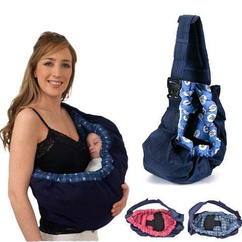LullaNest verstelbare draagdoek voor baby's — comfortabel voor pasgeborenen