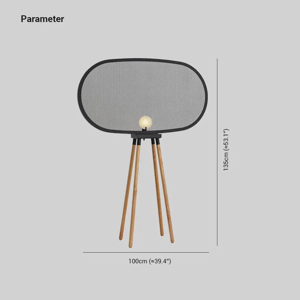 Lămpi de podea contemporane din plasă de fier și lemn | livraina