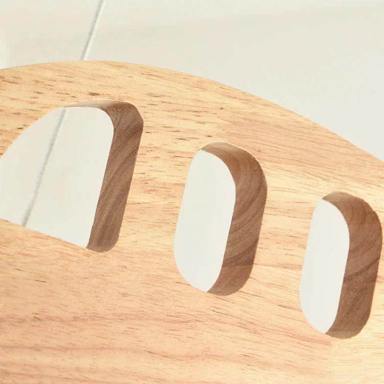 Lámpara colgante infantil de madera con diseño de avión | livraina