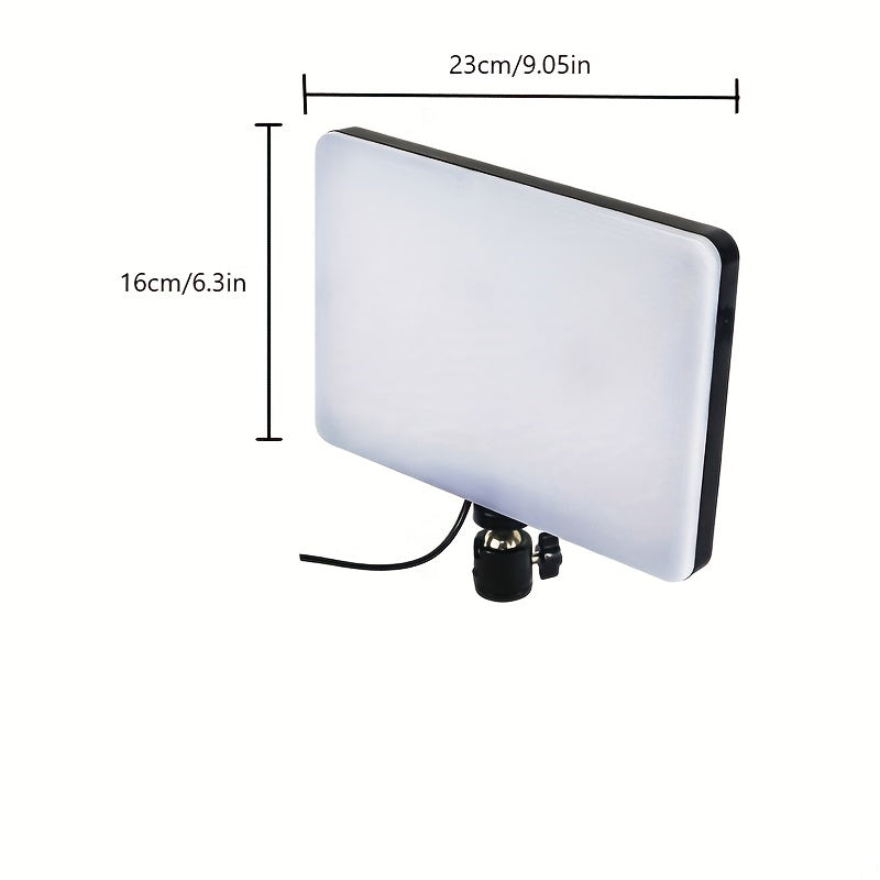 מנורת סטודיו לצילום LED - חצובה מתכווננת מאלומיניום